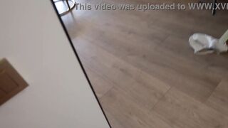 Stepdad catches stepdaughter getting bareback with a cute cutie & punishes her with his big cock