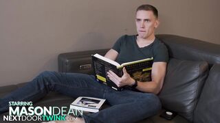 Watch NextDoorTwink's skinny Latina ass get devoured by a hung stud in a study break - 2 image