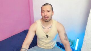 Married bricklayer pounds young twink's tight ass in internet cafe with his massive meat stick - 1 image