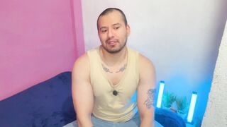 Married bricklayer pounds young twink's tight ass in internet cafe with his massive meat stick