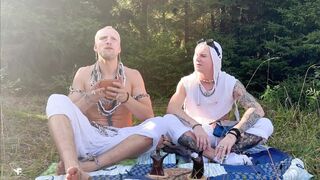 Watch this horny student get pounded hard by a big-dicked nomad at a rest stop - a juicy asshole fuck of a twink! - 1 image
