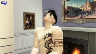 Get ready for a wild ride as twink babes go wild with each other in sims 4