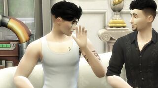 Get ready for a wild ride as twink babes go wild with each other in sims 4
