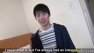 Watch this Japanese teen cum hard while playing with herself - 2 image