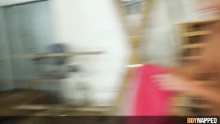 Watch as a hung stud gets dominated and destroyed by a kinky Domme in Boynapp-ed Part 3 - 6 image