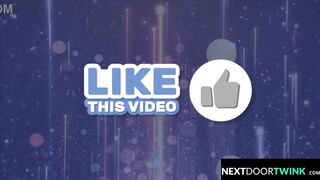 Michael Jackman takes on two cocks and swallows cum in nextdoortwink - NextDoor Twink Cumshot Cumpilation - 10 image