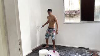 Hot homemade twink gets down and dirty with raw doggystyle fucking and foot fetish action