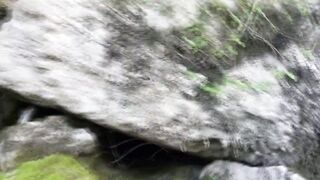 Jon Arteen gets dirty with himself after a hot jerk off session on green moss and makes a mess - 15 image