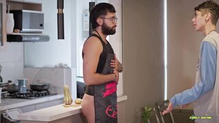 Magic C Rims Camilo Brown & Breeds His Ass in Nudist Chefs Surprise - ATM - 1 image