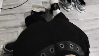 Big-booty club Twink deep throats, takes cum in mouth, and gets ass pounded hard - 5 image