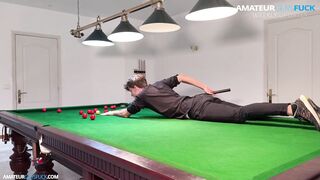 Insane pleasure challenge: My Buddy and I insert billiard balls in our asses! - 2 image