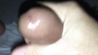 Young playboy pleasures himself on his day off and show off his thick mushroom head brown Asian cock with a nice cumshot - 11 image