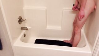 Femboy Rides Dildo In The Bathroom - 13 image