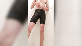 Speedo Boy gets horny in the bathroom - 5 image