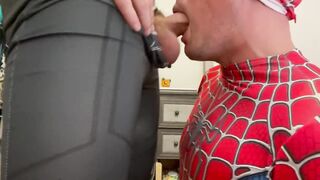 Spidey Shoots His Web In My Mouth - 6 image
