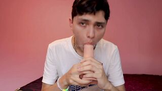 Donovan's first video. Unboxing huge dildo and trying out. (first part) - 5 image