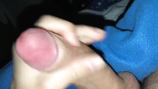 Jerking Off My Huge Cock During The Night - 13 image