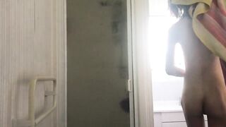 Boy shows off his shower routine with a surprise at the end! EPIC FINISH - 9 image