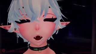 ASMR Cute horny femboy kisses you, licks your ears and then fucks himself with a big dildo TRAILER - 5 image