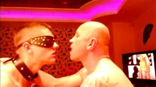 New BDSM session with a VERY HANDSOME 18 YEAR old SLAVE - SLAP, SPIT, GAGGING, SMOKING - 4 image