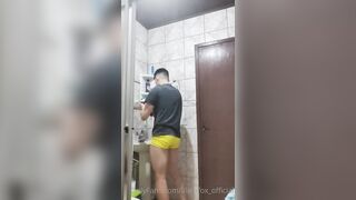 Taking a shower and recording naked - 15 image