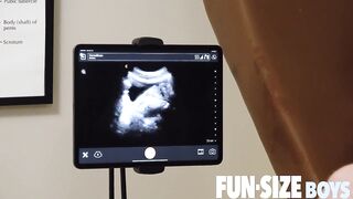 FunSizeBoys - Hung doctor uses ultrasound to show his bare dick in boy - 12 image