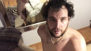Gay jockstrap fucked in parents bedroom POV Raw anal - 13 image