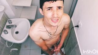 I masturbated at my boyfriend's house before breaking up //male orgasm //sexyboy//boy masturbates - 5 image