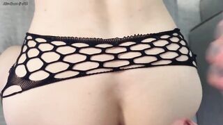 Pretty Twink in Fishnets gets his BoyPussy Creampied by his Fit Boyfriend - 11 image