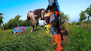 Outdoor Fuck with my BF in Fox MX Gear - 1 image
