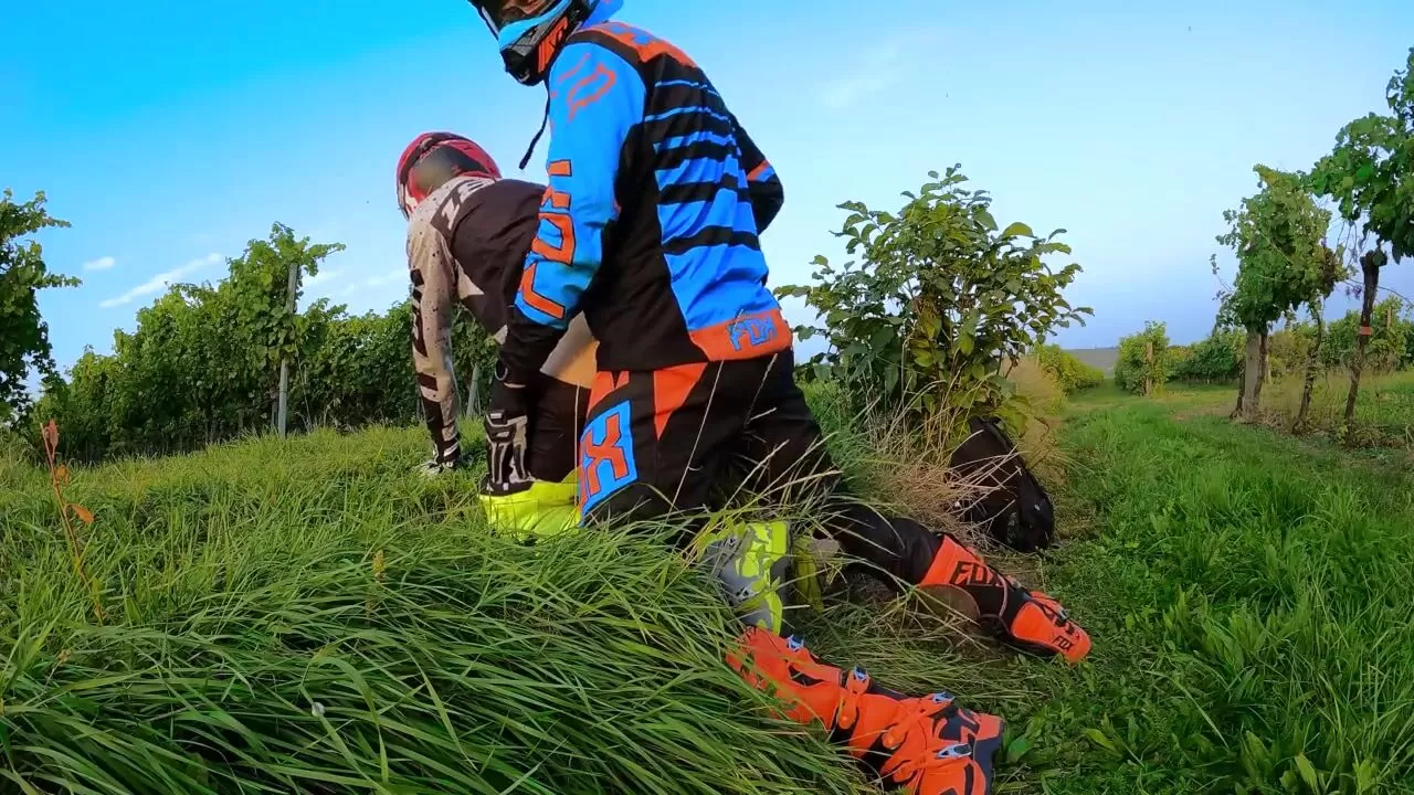 Outdoor Fuck with my BF in Fox MX Gear watch online