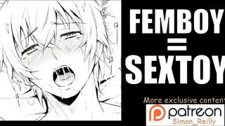Femboy becomes FuckToy [Yaoi Hentai Audio] - 10 image