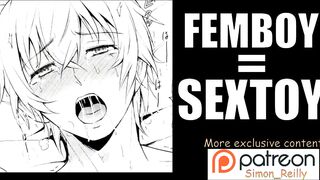 Femboy becomes FuckToy [Yaoi Hentai Audio] - 12 image