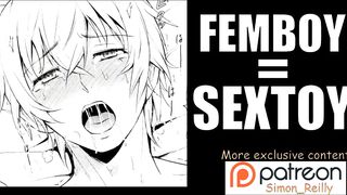 Femboy becomes FuckToy [Yaoi Hentai Audio] - 3 image
