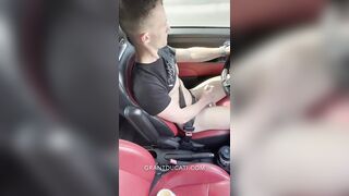 Had to Pull Over to Cum (Jerking Off While Driving) - 11 image