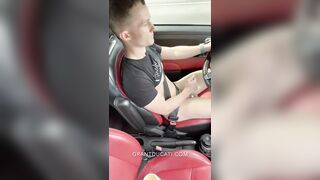Had to Pull Over to Cum (Jerking Off While Driving) - 14 image