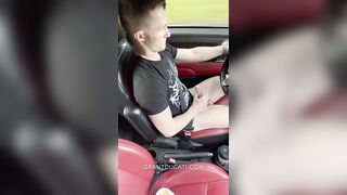 Had to Pull Over to Cum (Jerking Off While Driving) - 6 image